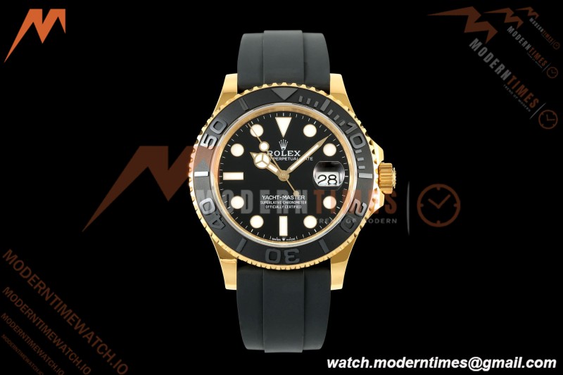 Rolex - YachtMaster 226658 Gain Weight 42mm YG/RU Black Dial QF SH3235 | 롤렉스 - 요트마스터 226658 게인 웨이트 42mm YG/RU 블랙 다이얼 QF SH3235