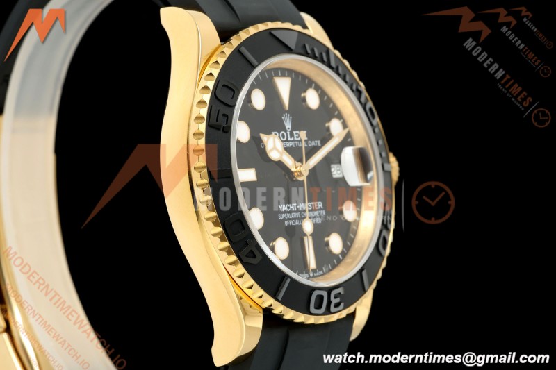 Rolex - YachtMaster 226658 Gain Weight 42mm YG/RU Black Dial QF SH3235 | 롤렉스 - 요트마스터 226658 게인 웨이트 42mm YG/RU 블랙 다이얼 QF SH3235