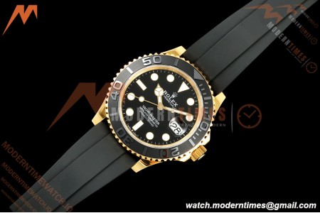 Rolex - YachtMaster 226658 Gain Weight 42mm YG/RU Black Dial QF SH3235