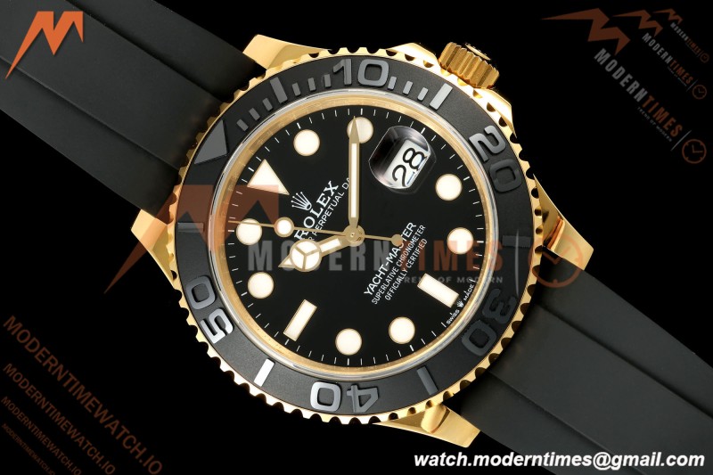 Rolex - YachtMaster 226658 Gain Weight 42mm YG/RU Black Dial QF SH3235 | 롤렉스 - 요트마스터 226658 게인 웨이트 42mm YG/RU 블랙 다이얼 QF SH3235