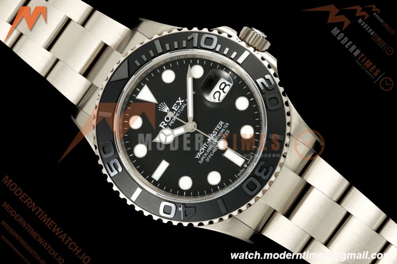 Rolex - YachtMaster 226627 42mm TI/TI Black Dial QF VR3235