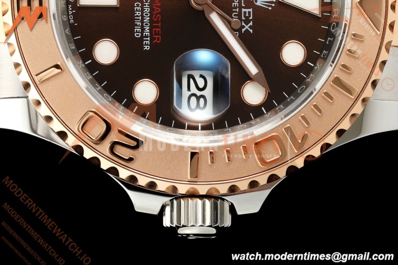 Rolex - YachtMaster 126621 40mm 316L RG/SS Brown EWEF SH3235