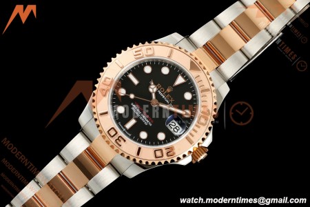 Rolex - Yacht-Master 268621 37mm 316L RG/SS Black Dial CSF A2236 | 롤렉스 - 요트마스터 268621 37mm 316L RG/SS 블랙 다이얼 CSF A2236