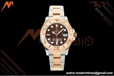 Rolex - Yacht-Master 268621 37mm 316L RG/SS Brown Dial CSF A2236
