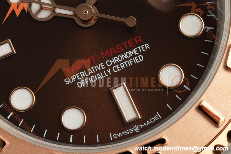 Rolex - Yacht-Master 268621 37mm 316L RG/SS Brown Dial CSF A2236