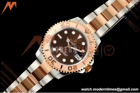 Rolex - Yacht-Master 268621 37mm 316L RG/SS Brown Dial CSF A2236