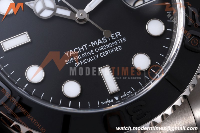 Rolex - Yacht-Master 226627 42mm TI/TI Black Dial VF DD3235