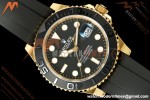 Rolex - YachtMaster 226658 42mm Gain Weight YG/RU Black Dial WF JH3235 Free Sprung