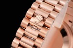 Rolex - DayDate 36mm 128235 Flt Pres RG/RG Mop/Dia TWSF A2836
