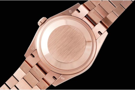 Rolex - DayDate 36mm 128235 Flt Pres RG/RG Mop/Dia TWSF A2836
