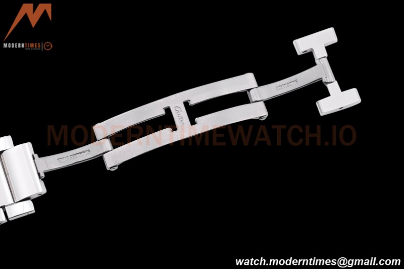 Cartier - Tank Must De Cartier 316F SS/SS White F1F Swiss Quartz