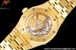 Audemars Piguet - Royal Oak 37mm 15450BA YG/YG Blue Stick IPF A3120