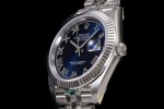 Rolex - DJ2 41mm 126334 Jub Flt 904L SS/SS Blue/Rmn ARF VR3235