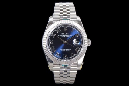 Rolex - DJ2 41mm 126334 Jub Flt 904L SS/SS Blue/Rmn ARF VR3235