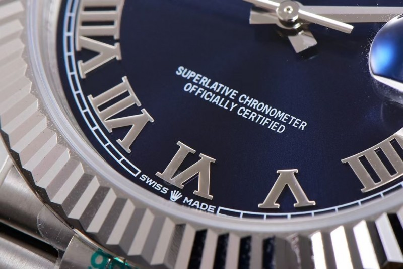 Rolex - DJ2 41mm 126334 Jub Flt 904L SS/SS Blue/Rmn ARF VR3235
