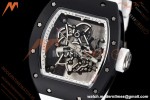 Richard Mille - RM055 Bubba Watson Black CER/RU Wht/Blk Rehaut Skeleton SZF RMUL2