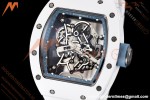 Richard Mille - RM055 Bubba Watson White CER/RU Blu/Blk Rehaut Skeleton SZF RMUL2