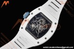 Richard Mille - RM055 Bubba Watson White CER/RU Blu/Blk Rehaut Skeleton SZF RMUL2