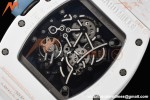 Richard Mille - RM055 Bubba Watson White CER/RU Blu/Blk Rehaut Skeleton SZF RMUL2