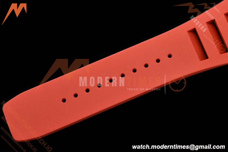 Richard Mille - RM055 Bubba Watson Black CER/Red/RU Red/Blk Rehaut Skeleton SZF RMUL2