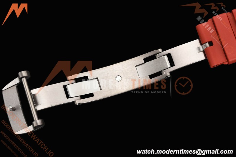 Richard Mille - RM055 Bubba Watson Black CER/Red/RU Red/Blk Rehaut Skeleton SZF RMUL2