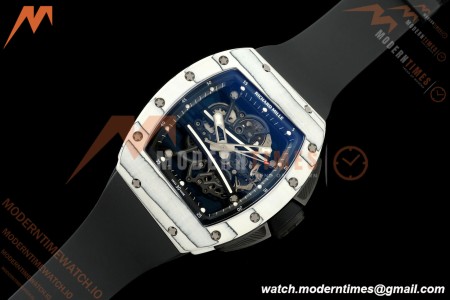 Richard Mille - RM061 Yohan Blake White NTPT Black Skeleton RF Free Sprung Titanium RMUL2