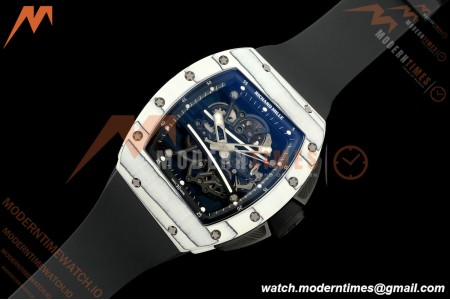 Richard Mille - RM061 Yohan Blake White NTPT Black Skeleton RF Free Sprung Titanium RMUL2