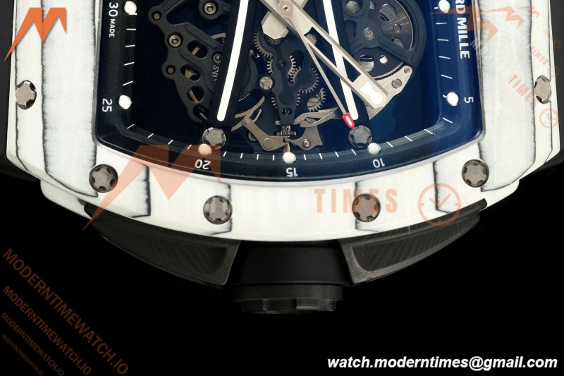 Richard Mille - RM061 Asian Limited Edition White Ceramic Wht/Grn/Yelw Skeleton ZGF Free Sprung Titanium RMUL2 | 리차드 밀 - RM061 요한 블레이크 화이트 NTPT 블랙 스켈레톤 RF 프리 스프링 티타늄 RMUL2