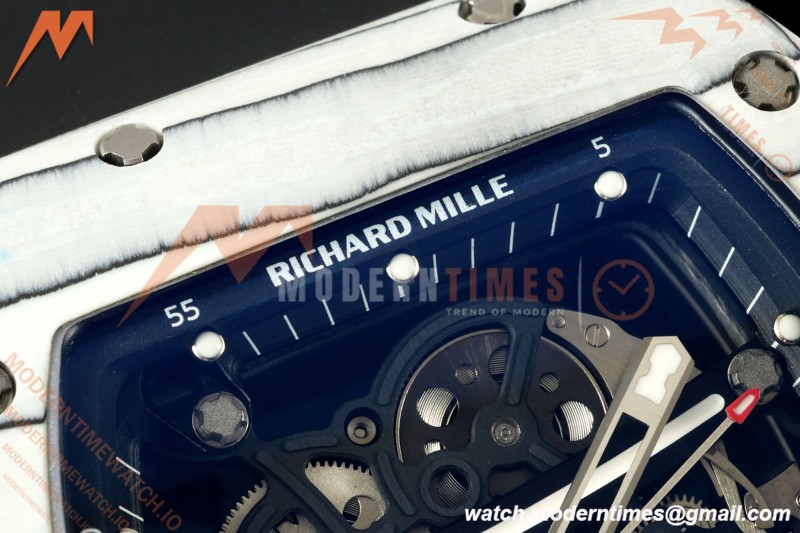 Richard Mille - RM061 Asian Limited Edition White Ceramic Wht/Grn/Yelw Skeleton ZGF Free Sprung Titanium RMUL2 | 리차드 밀 - RM061 요한 블레이크 화이트 NTPT 블랙 스켈레톤 RF 프리 스프링 티타늄 RMUL2