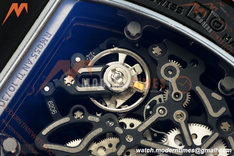 Richard Mille - RM055 Bubba Watson Black CER/RU Gold Rehaut Skeleton ZF V3 RMUL2