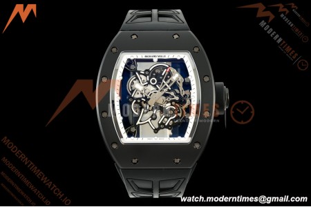 Richard Mille - RM055 Bubba Watson Black CER/RU White Rehaut Skeleton ZF V3 RMUL2