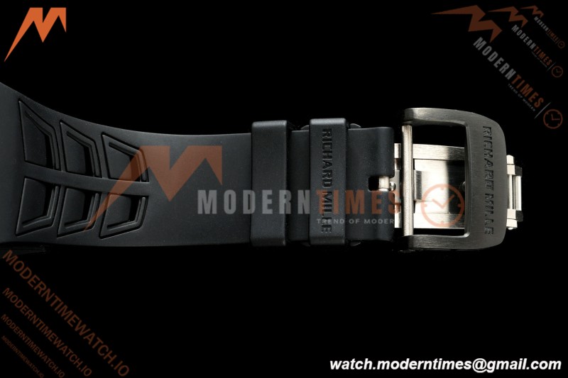 Richard Mille - RM055 Bubba Watson Black CER/RU White Rehaut Skeleton ZF V3 RMUL2 | 리차드 밀 - RM055 버바 왓슨 블랙 CER/RU 화이트 르호 스켈레톤 ZF V3 RMUL2