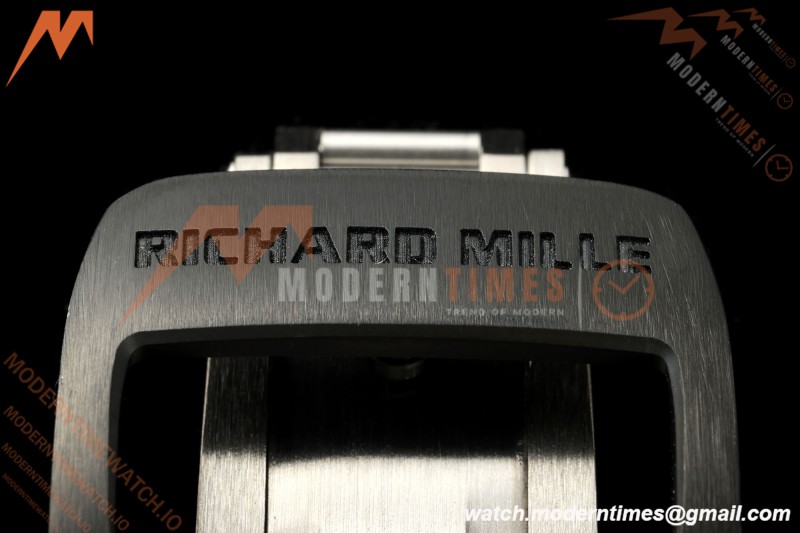 Richard Mille - RM055 Bubba Watson Black CER/RU White Rehaut Skeleton ZF V3 RMUL2 | 리차드 밀 - RM055 버바 왓슨 블랙 CER/RU 화이트 르호 스켈레톤 ZF V3 RMUL2