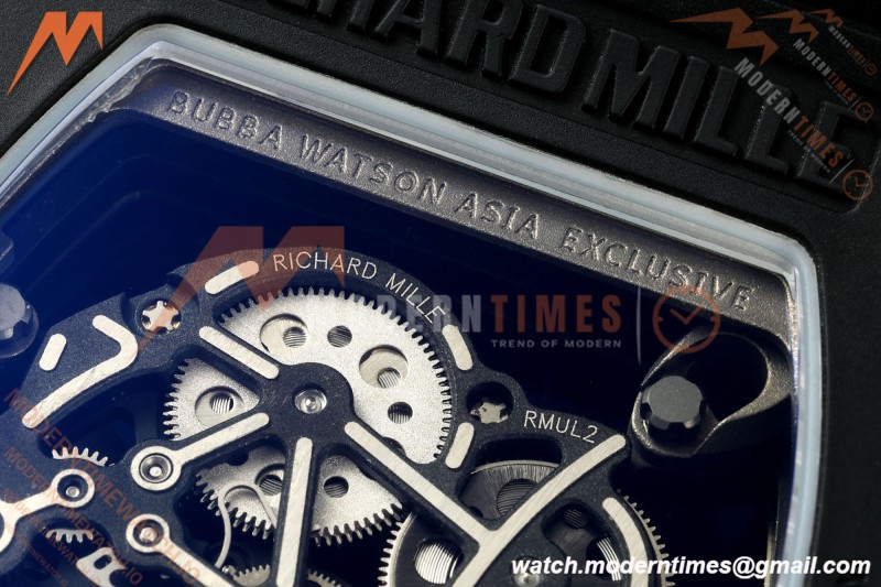 Richard Mille - RM055 Bubba Watson Black CER/RU Black Rehaut Skeleton ZF V3 RMUL2