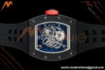 Richard Mille - RM055 Bubba Watson Black CER/RU Black/Red Rehaut Skeleton ZF V3 RMUL2 | 리차드 밀 - RM055 버바 왓슨 블랙 CER/RU 블랙/레드 르호 스켈레톤 ZF V3 RMUL2