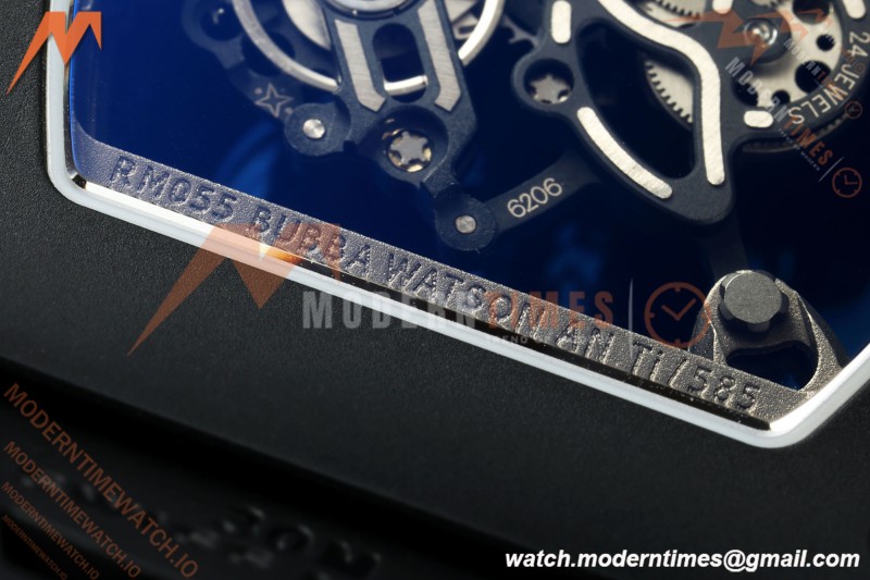 Richard Mille - RM055 Bubba Watson Black CER/RU Black/Red Rehaut Skeleton ZF V3 RMUL2 | 리차드 밀 - RM055 버바 왓슨 블랙 CER/RU 블랙/레드 르호 스켈레톤 ZF V3 RMUL2