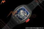 Richard Mille - RM055 Bubba Watson Black CER/RU Black/Red Rehaut Skeleton ZF V3 RMUL2 | 리차드 밀 - RM055 버바 왓슨 블랙 CER/RU 블랙/레드 르호 스켈레톤 ZF V3 RMUL2