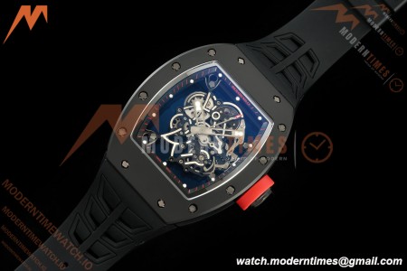 Richard Mille - RM055 Bubba Watson Black CER/RU Black/Red Rehaut Skeleton ZF V3 RMUL2 | 리차드 밀 - RM055 버바 왓슨 블랙 CER/RU 블랙/레드 르호 스켈레톤 ZF V3 RMUL2
