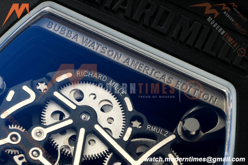 Richard Mille - RM055 Bubba Watson Black CER/RU Red Rehaut Skeleton ZF V3 RMUL2
