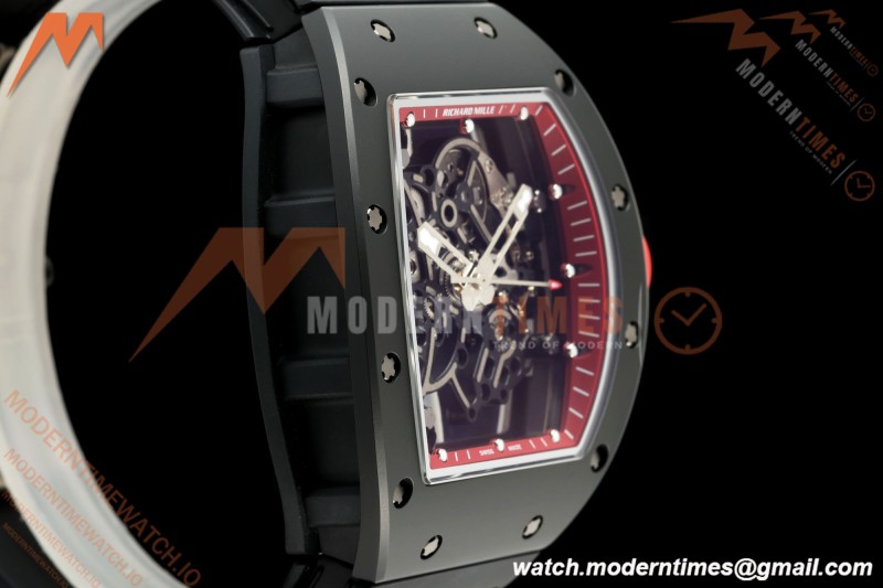 Richard Mille - RM055 Bubba Watson Black CER/RU Red Rehaut Skeleton ZF V3 RMUL2