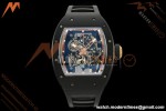 Richard Mille - RM055 Bubba Watson Asia Edition Black CER/RU Blk/Gold Rehaut Skeleton APSF RMUL2
