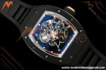 Richard Mille - RM055 Bubba Watson Asia Edition Black CER/RU Blk/Gold Rehaut Skeleton APSF RMUL2