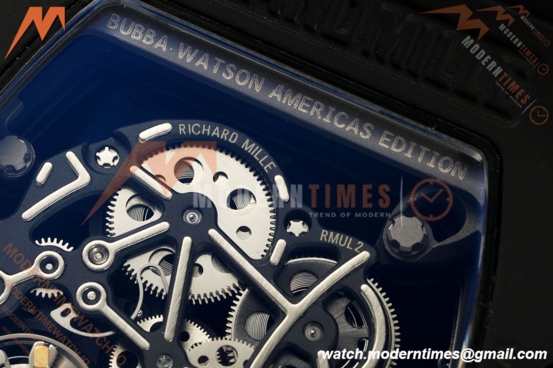 Richard Mille - RM055 Bubba Watson Asia Edition Black CER/RU Blk/Blk Rehaut Skeleton APSF RMUL2
