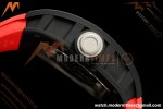 Richard Mille - RM055 Bubba Watson Asia Edition Black CER/RU Blk/Red Rehaut Skeleton APSF RMUL2