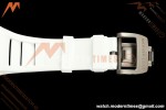 Richard Mille - RM055 Bubba Watson Asia Edition Black CER/RU Blk/Wht Rehaut Skeleton APSF RMUL2
