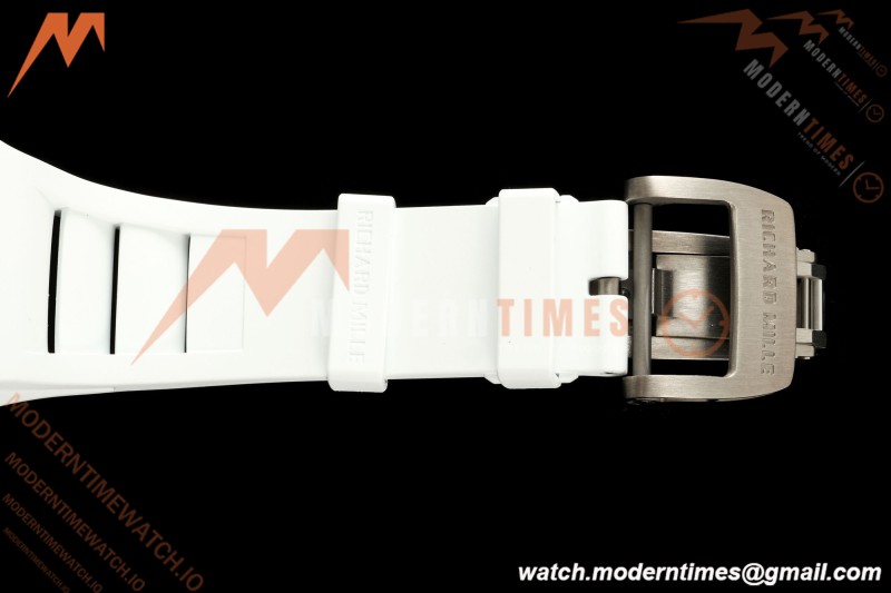 Richard Mille - RM055 Bubba Watson Asia Edition Black CER/RU Blk/Wht Rehaut Skeleton APSF RMUL2