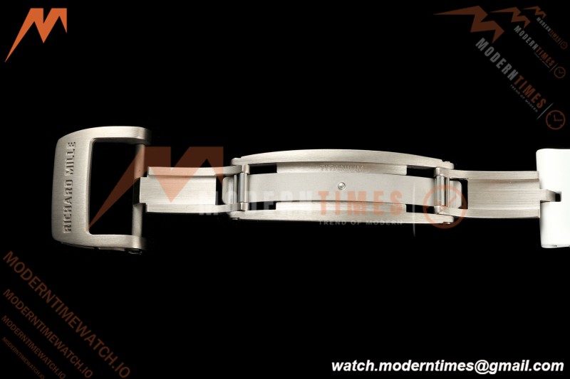 Richard Mille - RM055 Bubba Watson Asia Edition Black CER/RU Blk/Wht Rehaut Skeleton APSF RMUL2