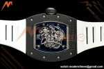 Richard Mille - RM055 Bubba Watson Asia Edition Black CER/RU Blk/Wht Rehaut Skeleton APSF RMUL2