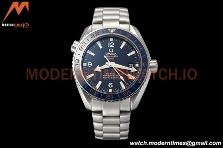 Omega - Seamaster Planet Ocean 600m 43.5mm GMT SS/SS Blue VSF A8605