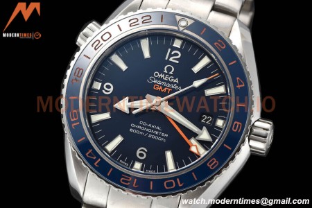 Omega - Seamaster Planet Ocean 600m 43.5mm GMT SS/SS Blue VSF A8605